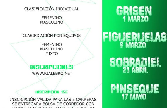 III CIRCUITO DE CARRERAS RIBERA ALTA DEL EBRO